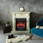 Каминокомплект Real Flame Lilian WT с очагом Majestic Lux Black RC