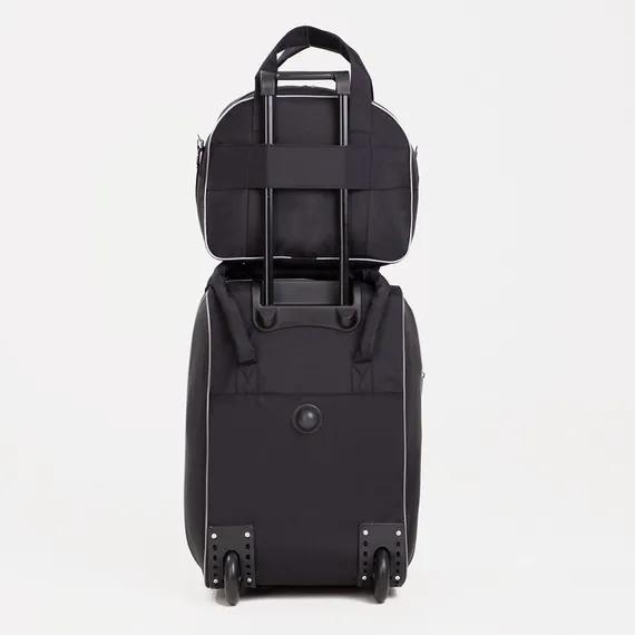 Чемодан на молнии 19&quot;, дорожная сумка, цвет чёрный