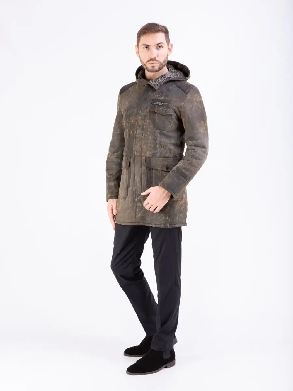 Дубленка мужская натуральная Турция