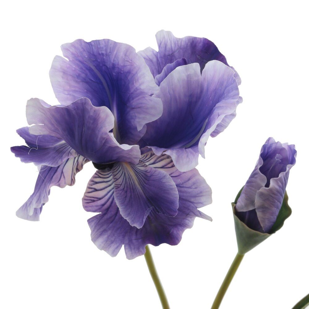 GAEM Цветок искусственный "Ирис" (Real Touch), L27 W18 H93 см