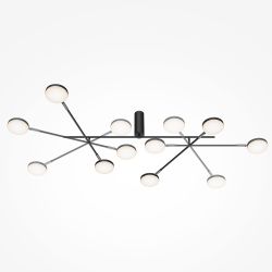 Люстра потолочная светодиодная Maytoni Fad MOD070CL-L30B3K