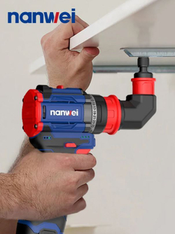 Дрель - шуруповерт NANWEI NW-D8169P с набором из 4 х насадок