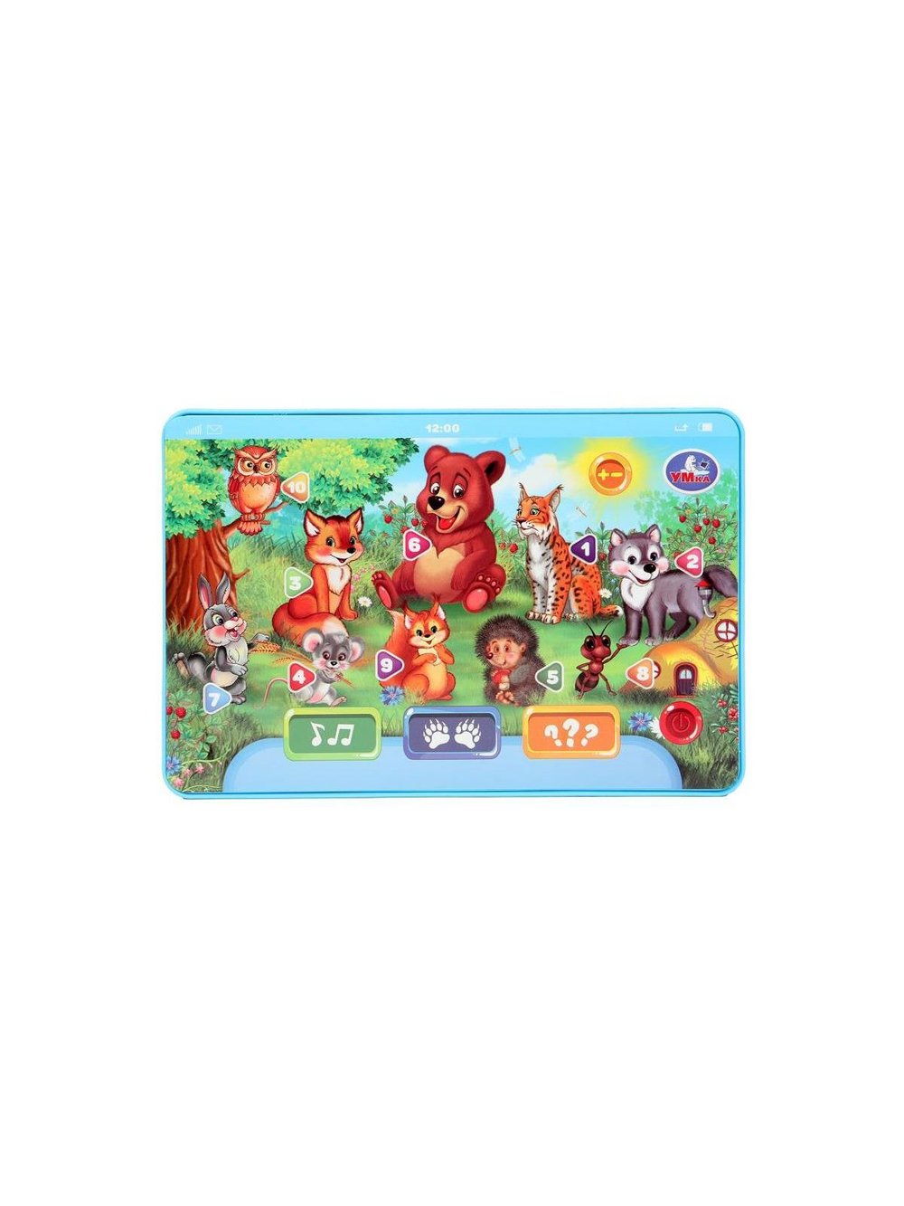 Игрушка Обучающий планшет 80 стихов песен звуков