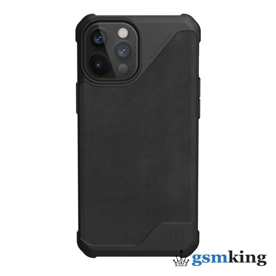 UAG Metropolis LT Series Case for Apple iPhone 12 Pro Max LTHR ARMR Black (Чёрный)11236O118340