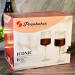 Набор бокалов для вина "Iconic" 6шт 340мл