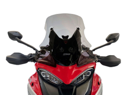 DU017FS WRS TOURING DARK SMOKE WINDSCREEN (MTS V4)