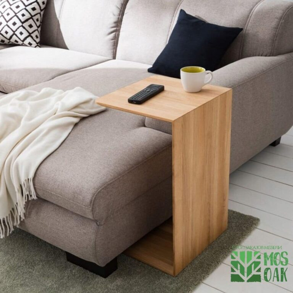 Стол приставной из массива дуба Сати-2