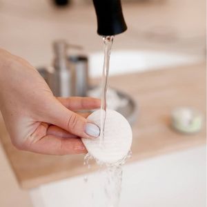 Диски многоразовые для макияжа LastRound, 7 шт в красном кейсе