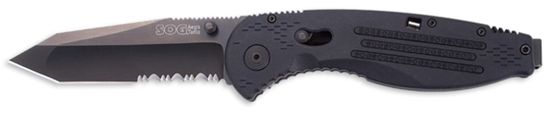 Складной нож SOG Мод. AEGIS TANTO BLACK 97021