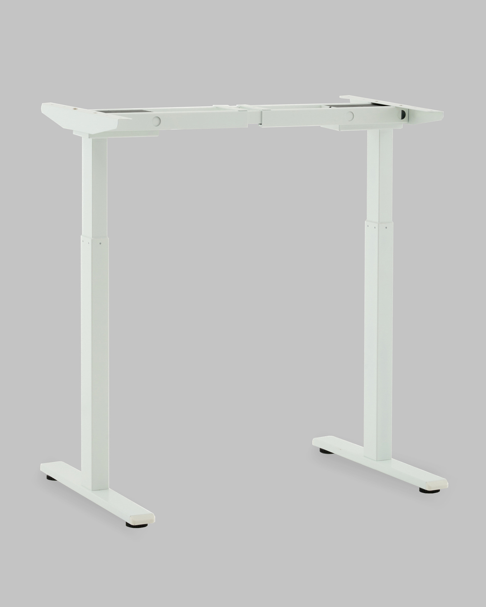 Подстолье для стола с электроприводом и регулировкой высоты, 2 мотора, память 3 уровня высоты, белый