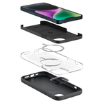 Силиконовый чехол с поддержкой MagSafe Spigen Silicone Fit (Mag Fit) для iPhone 14 Plus