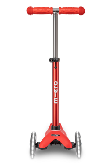 Самокат Mini Micro Deluxe LED Красный