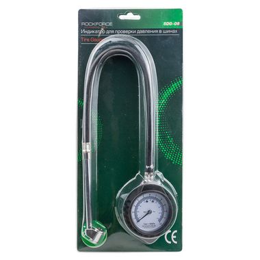 Индикатор для проверки давления в шинах грузовых А/М (0-12 Bar) RockForce RF-SDG-08