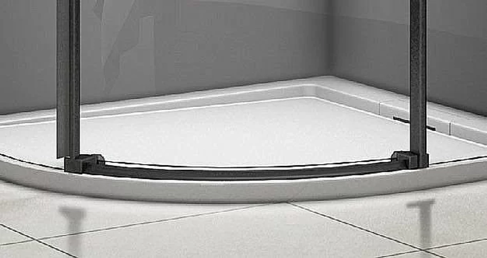 Душевой уголок Good Door GALAXY R-TD-100-C-B 100x100