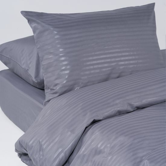 Наволочка  Ecogri ,  страйп  полисатин  50x70 ,  HOMY