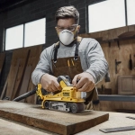 DeWalt DCW220N-XJ аккумуляторная ленточная шлифовальная машина (без АКБ и ЗУ)