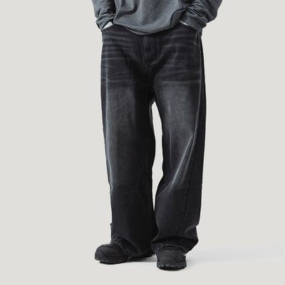 Джинсы Nothomme Blue Spring Loose Wide-Leg Long Pants