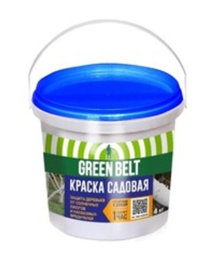 Краска акриловая садовая для деревьев GREEN BELT 4 кг (1/6)