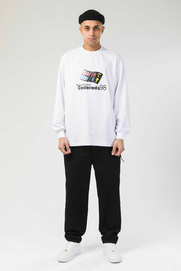 Лонгслив Macrohard Oversleeve Белый - фото 2