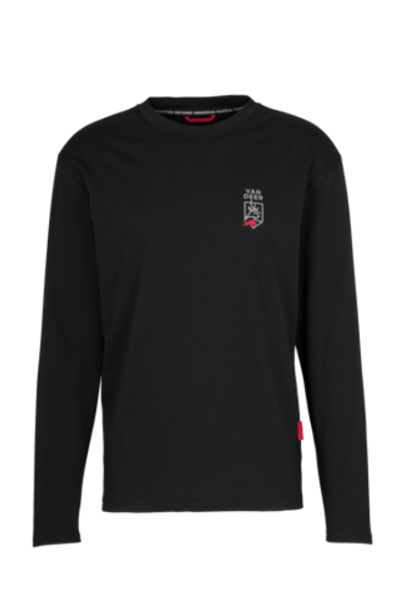 VAN DEER лонгслив Van Deer VDRBS; Essential Longsleeve BLACK