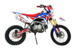 Питбайк MOTAX MX 125 (17/14) черный-белый-красный