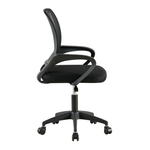 Кресло офисное TopChairs Simple SN черный