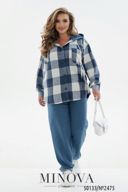 Костюм 2475-джинс Minova Фото 2