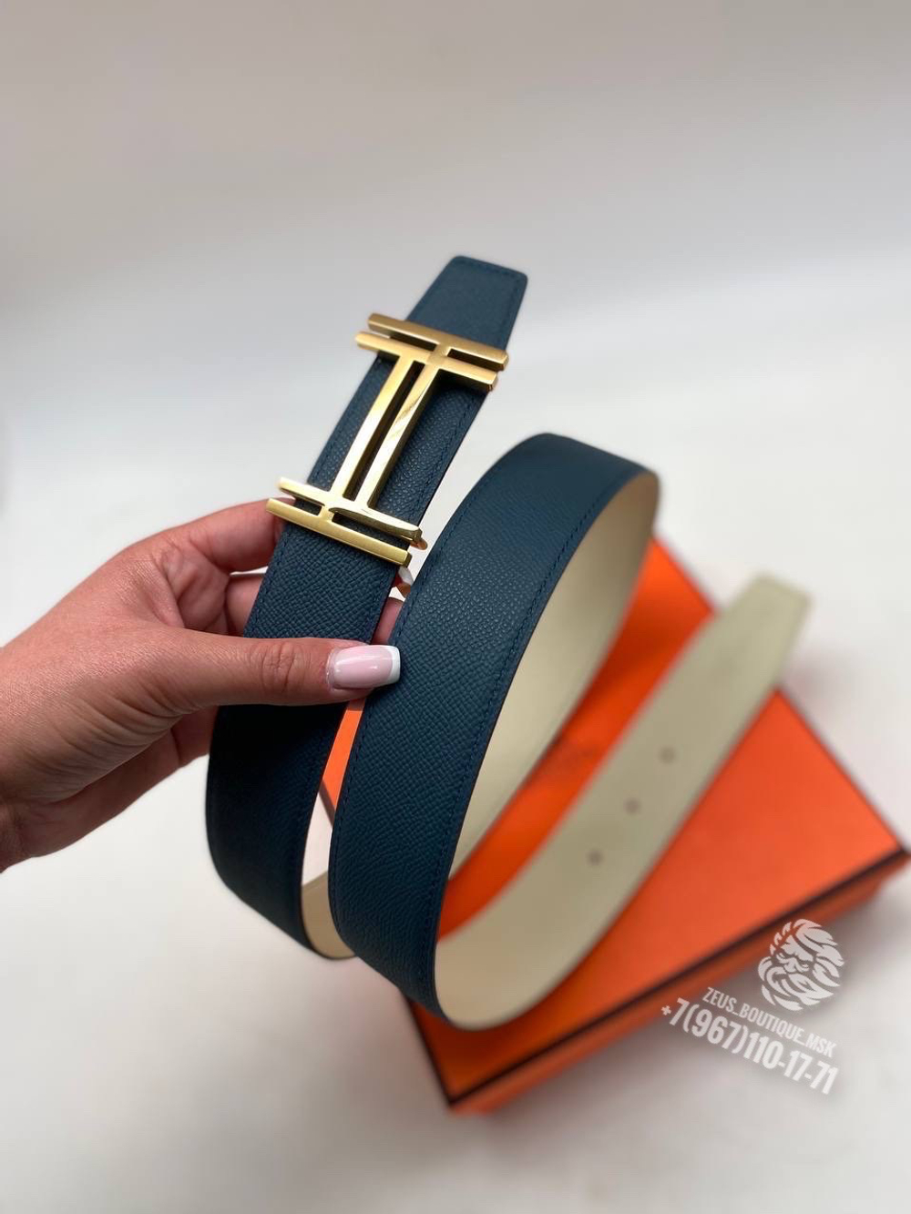 Ремень двухсторонний Hermes