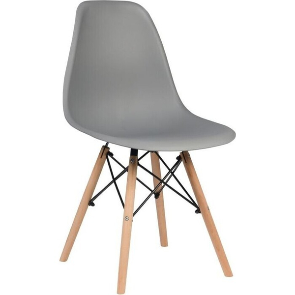 Стул  Florence в стиле Eames серый