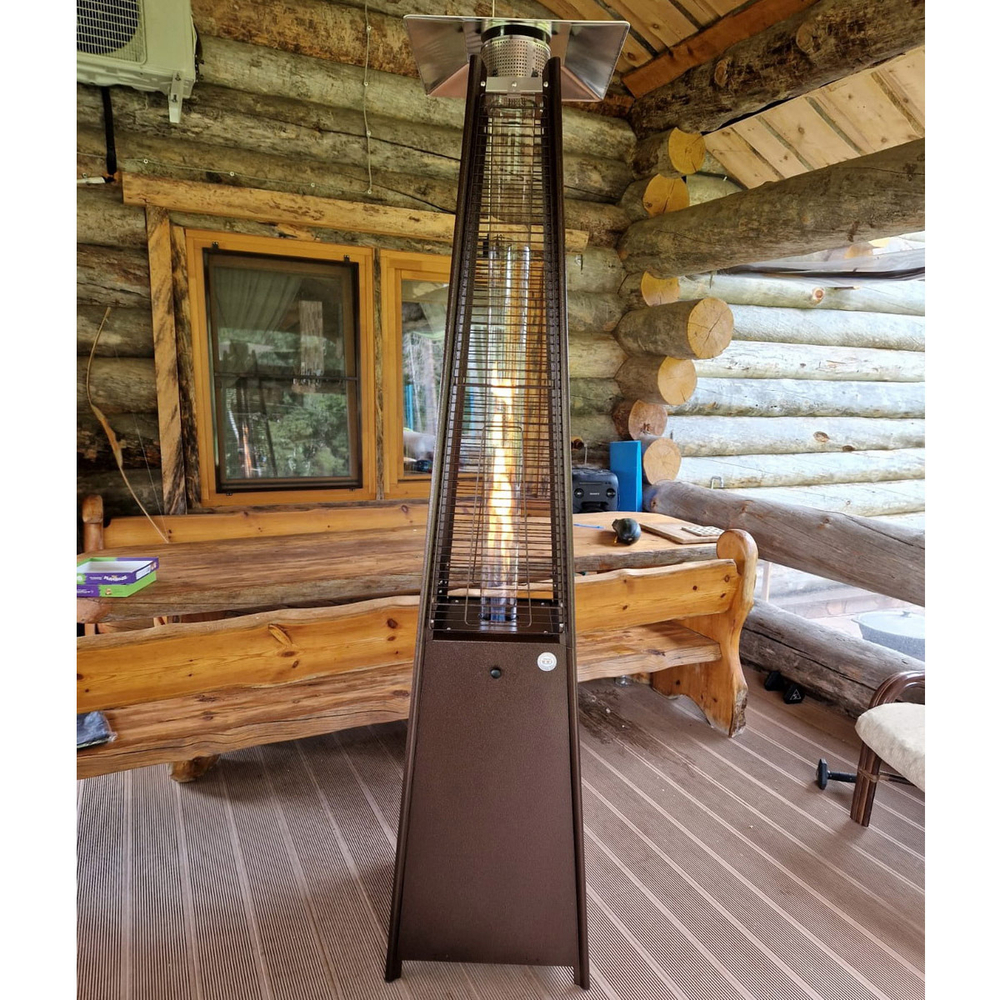 Уличный газовый обогреватель WWT 13I Total Brown + Чехол