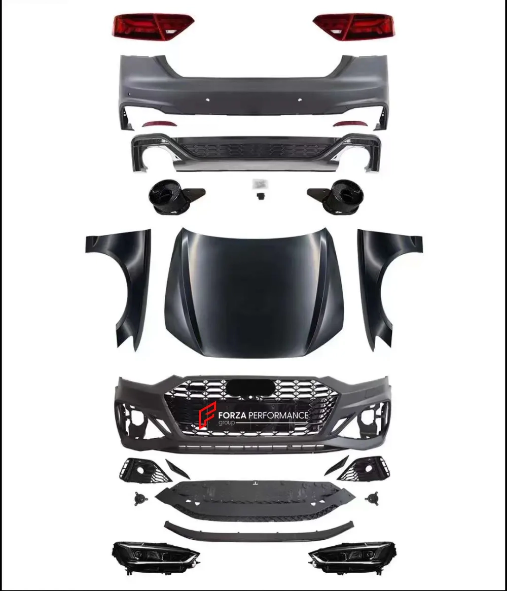 Обвес переделка для AUDI из A5 8T 8F 2007 - 2017 в RS5 F5 Рестайлинг 2020+ Ауди обвес