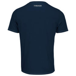 Футболка для мальчика теннисная Head Club Ivan T-Shirt JR - dark blue