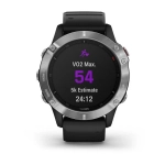 Смарт-часы Garmin Fenix 6, серебристый, 010-02158-00