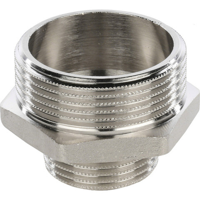 Ниппель переходной STOUT НН 1 1/2"X1" никель