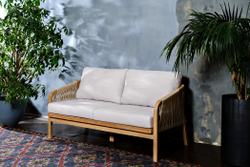 Диван из акации RIMINI 2-х местный