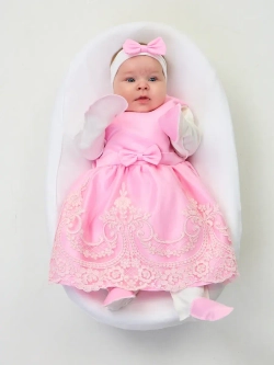 Конверт на выписку с платьем летний