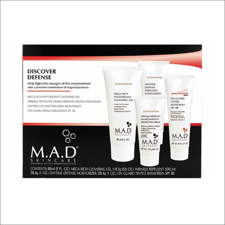 Дорожный набор препаратов для восстановления и защиты кожи M.A.D. skincare Environmental Discovery Kit