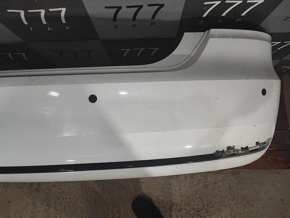 Бампер задний Volkswagen Polo 5 15-20 Б/У Оригинал 6RU807421D