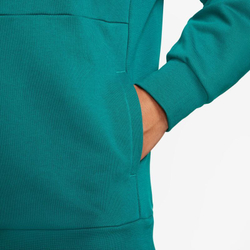 Мужская теннисная кофта Nike Court Fleece Tennis Hoodie - geode teal