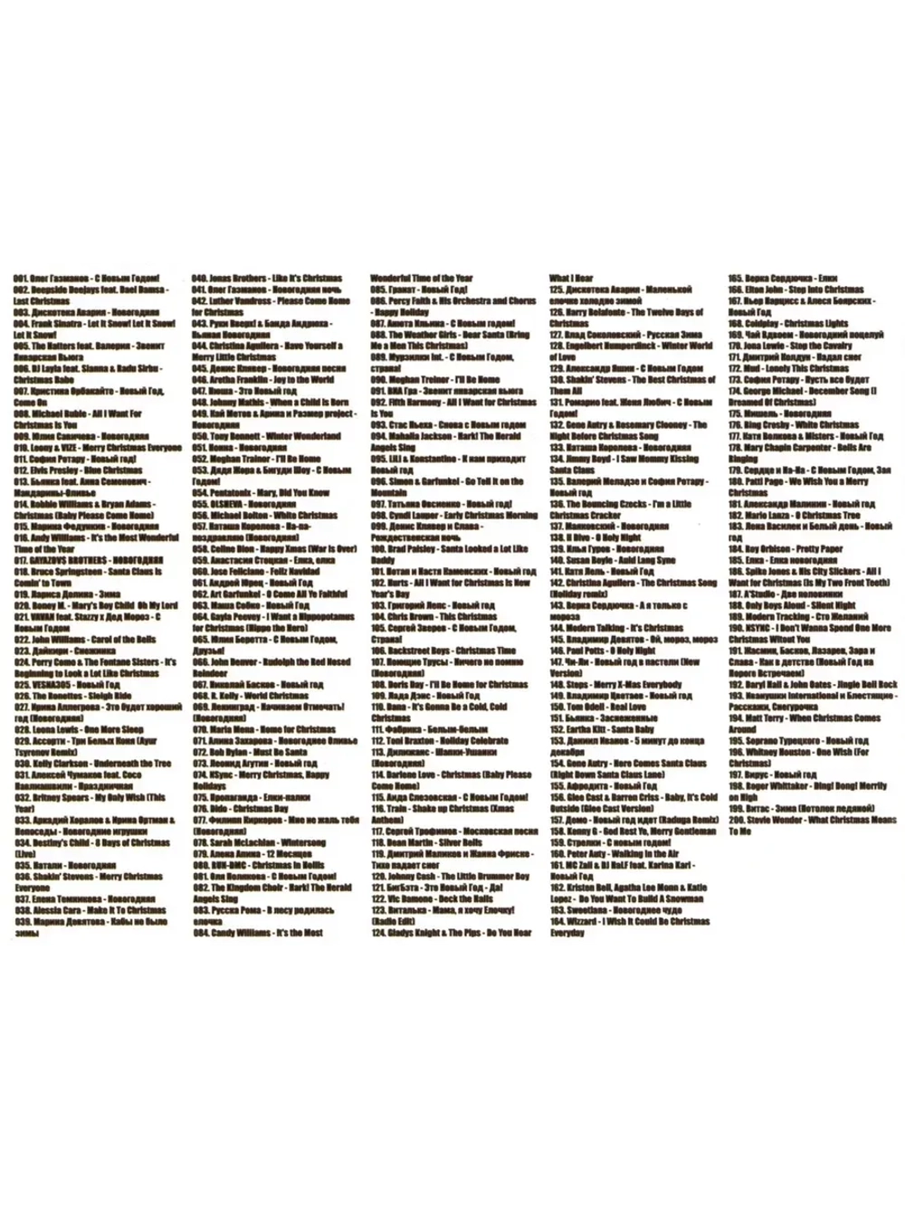 Новогодняя вечеринка 50-50 (200 хитов) (MP3 Флешка)