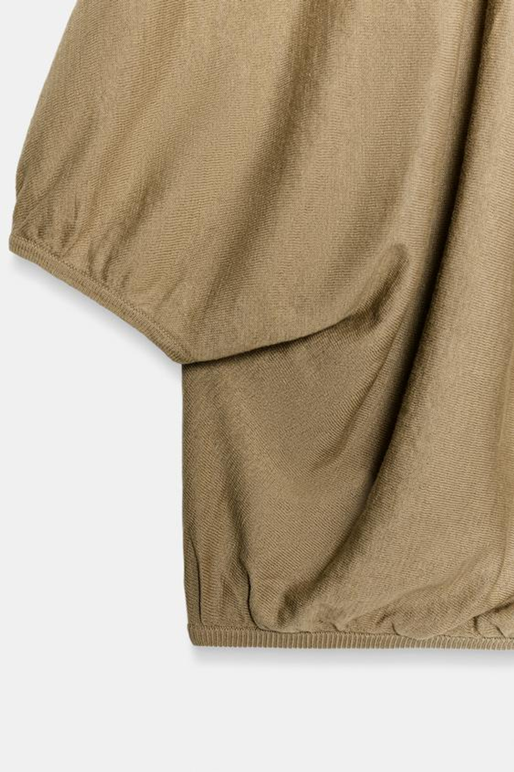 ZARA ТОП АСИММЕТРИЧНОГО КРОЯ, СВЕТЛО-БЕЖЕВЫЙ