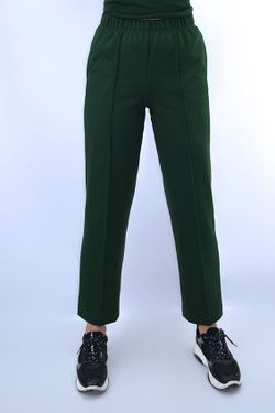 С-1715 Костюм из футера женский / футболка и брюки с отстрочкой