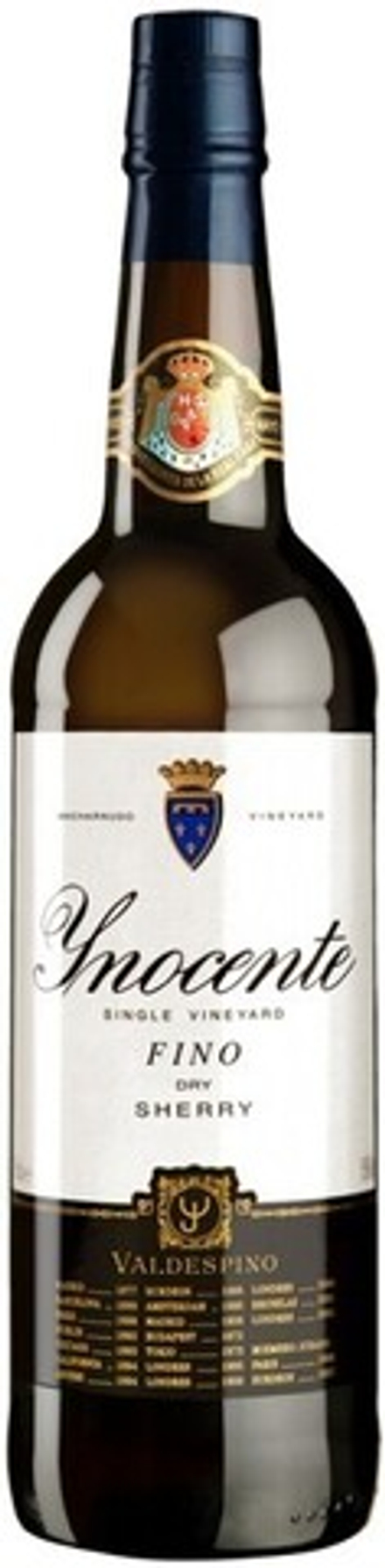 Херес Valdespino Fino Inocente, 0.75л