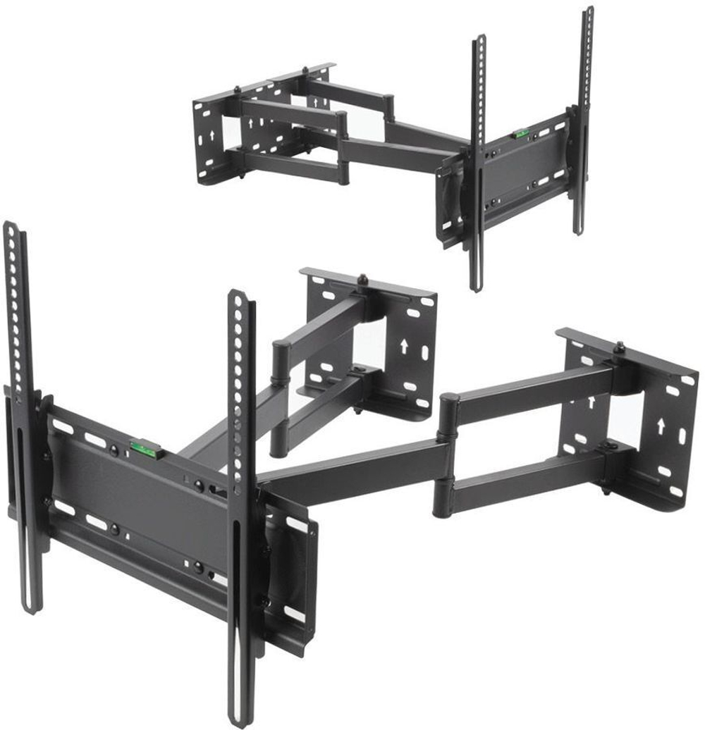 Кронштейн для телевизора Kromax GALACTIC-44 черный 32"-70" макс.45кг настенный поворотно-выдвижной и наклонный