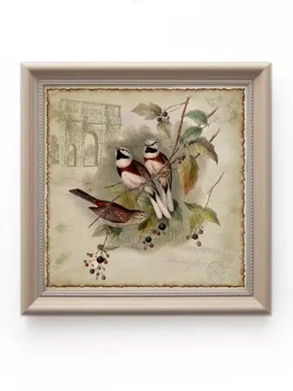 Картина на стену интерьерная на холсте 23х23см