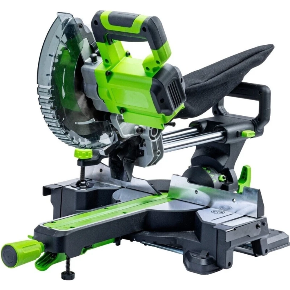 Greenworks GD24MS216 торцовочная пила аккумуляторная (1 x 2 Ач, ЗУ) 1501707UA