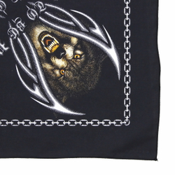 Бандана Волк Born to be Wild цветной (052)