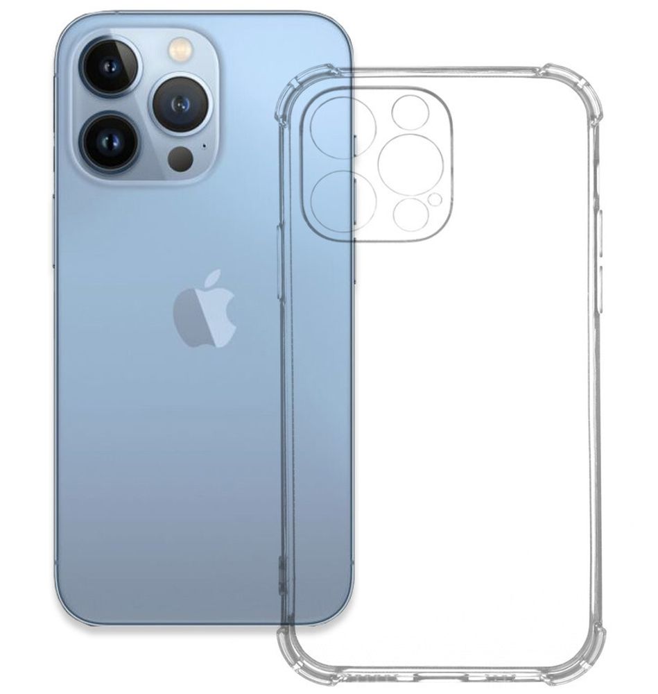 Прозрачная силиконовая накладка для Apple iPhone