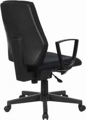 Кресло Бюрократ CH-545 черный 38-418 крестов. пластик