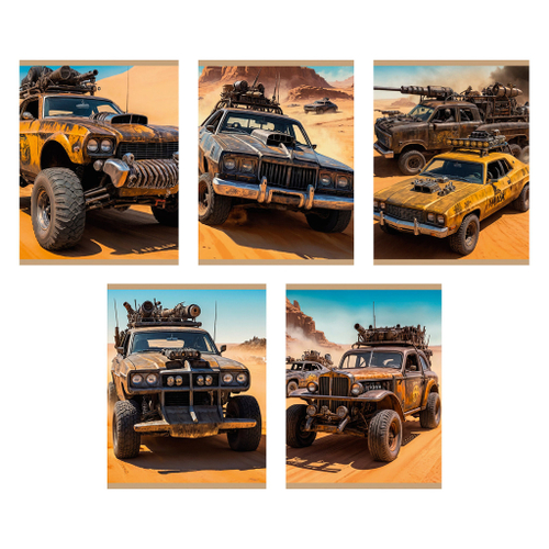 Тетрадь 48 л. клетка ЭКСМО Яростная гонка (ТК489133)